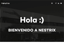 Tablet Screenshot of nestrixcorp.com